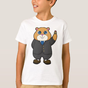 T-shirt Hamster en marié avec alliance