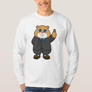 T-shirt Hamster en marié avec alliance