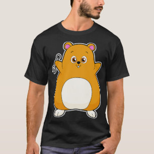 T-shirt Hamster en mécanique avec clé