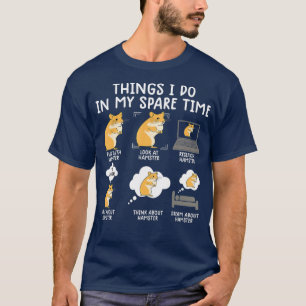 T-shirt hamster est drôle pour les femmes hammy mignon am