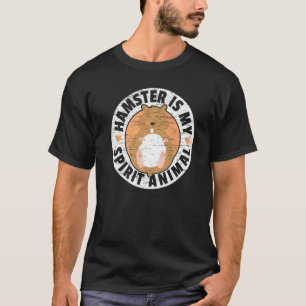 T-shirt Hamster Est Mon Esprit Animal Rodent Animaux Anima