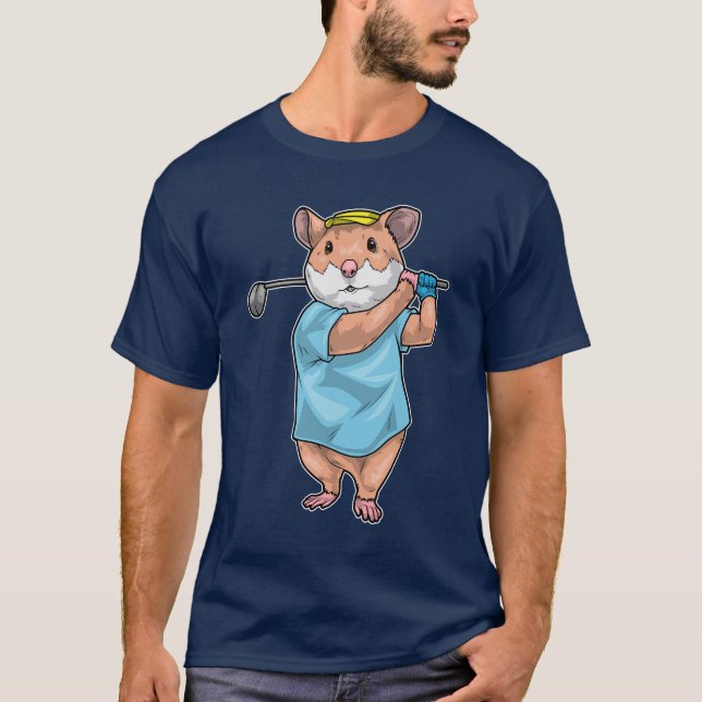 T-shirt Hamster Golf Club (Devant)