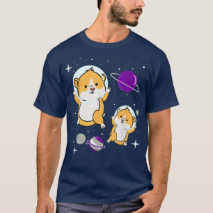 T-shirt Hamster Grayexé Dans L'Espace Grayexie Fierté