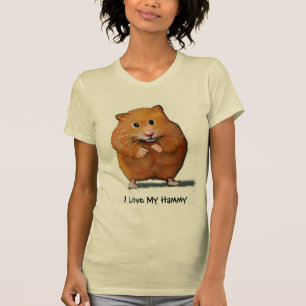 T-shirt HAMSTER, j'aime mon Hammy