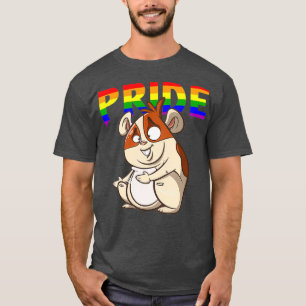 T-shirt Hamster lesbienne Bisexuel gay Pride LGBT