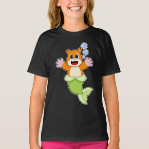 T-shirt Hamster Mermaid