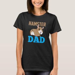 T-shirt Hamster Papa Propriétaire Animal animal mignon Pèr