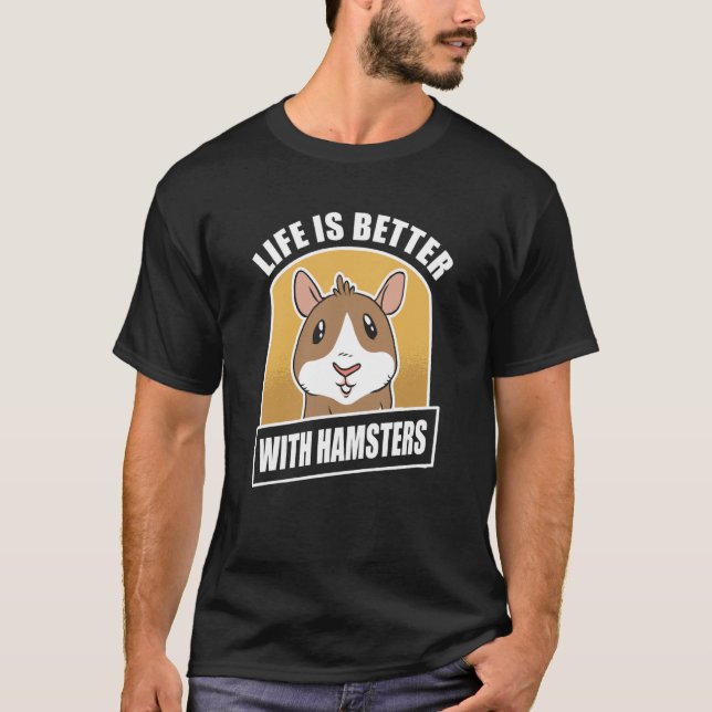 T-shirt Hamster pet hamster hamster (Devant)