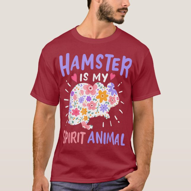 T-shirt Hamster Spirit Animal (Devant)
