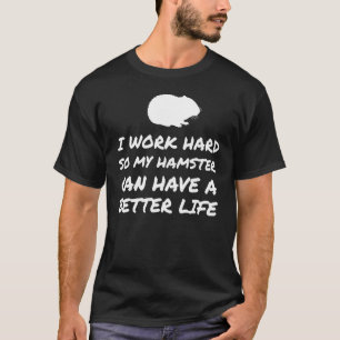 T-shirt Hamster Vêtements Cute Hamsters Design Lover
