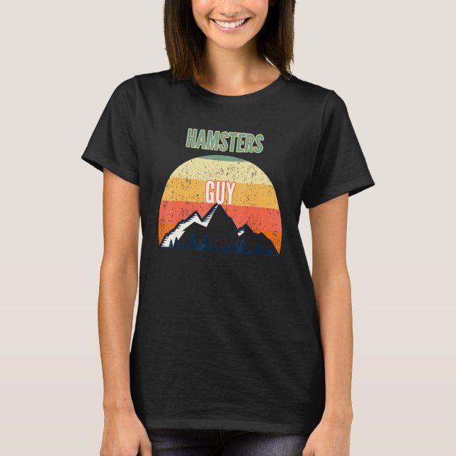 T-shirt Hamsters Hommes Hamsters Guy (Devant)