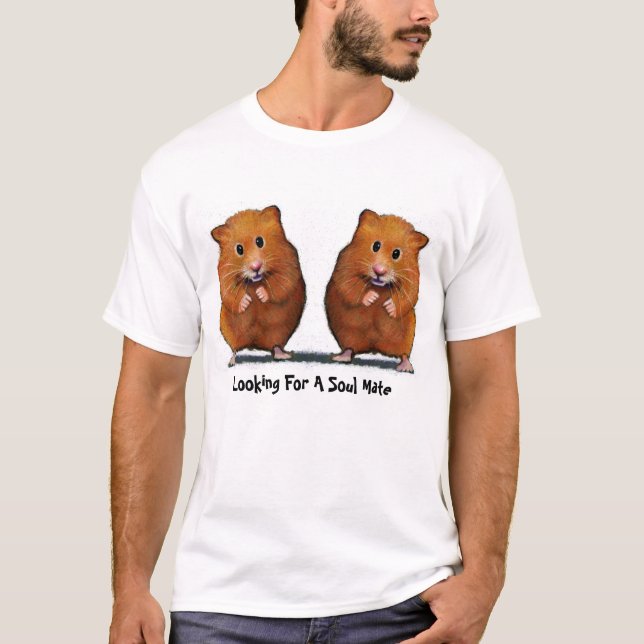 T-SHIRT HAMSTERS JUMEAUX : ÂME S?UR : CHEMISE (Devant)