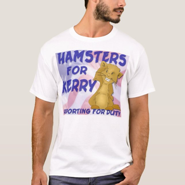 T-shirt Hamsters pour Kerry aussi (Devant)