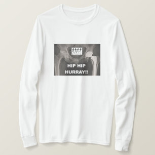 T-shirt Hanche de hanche Hurray- Congrats sur le