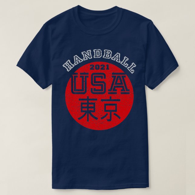 T-shirt Handball 2021 USA (Design devant)