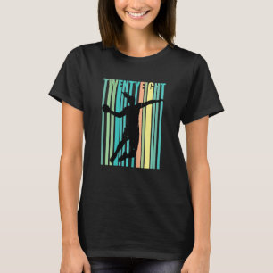 T-shirt Handball 28e anniversaire Joueuse féminine Équipe