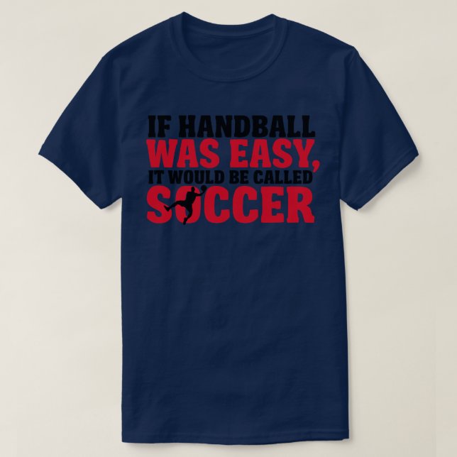 T-shirt Handball Facile (Design devant)