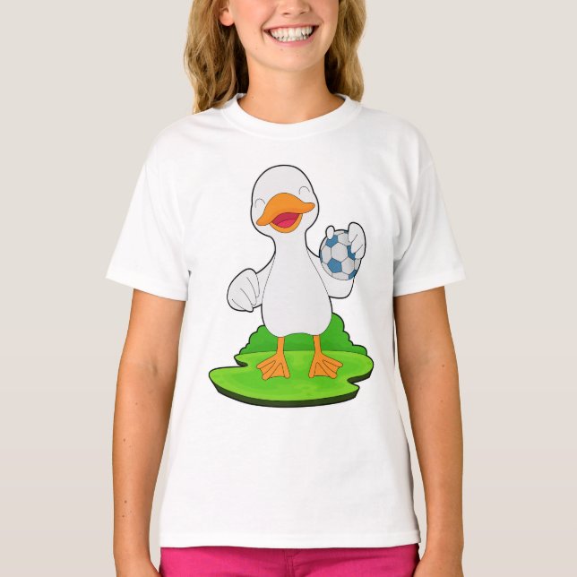 T-shirt Handball joueur de canard Handball Handball (Devant)