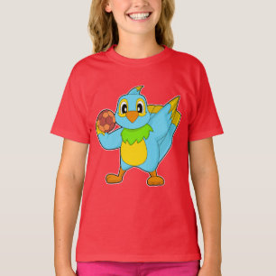 T-shirt Handball joueur de perroquet Handball