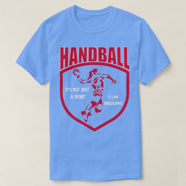 T-shirt Handball Philosophie Sport (Design devant)
