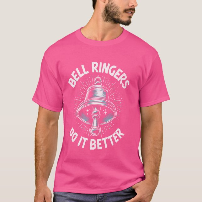 T-shirt Handbell Player Choir Funny Handbell Music Instrum (Devant)