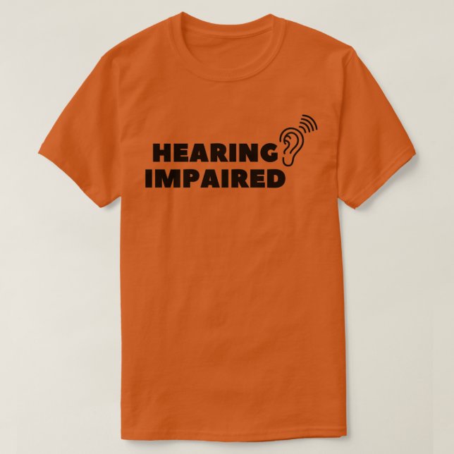 T-shirt Handicap auditif 36 (Design devant)