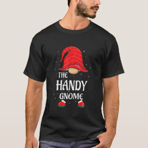T-shirt Handicap Buffalo Plaid Matching Family Christma