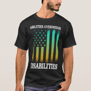 T-shirt Handicap Humour Handicap Survivant Guerrier 2