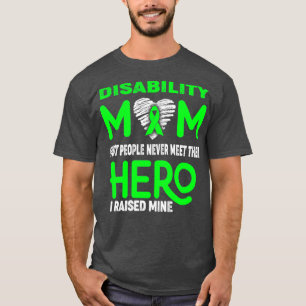 T-shirt Handicap Maman La plupart des gens ne rencontrent 
