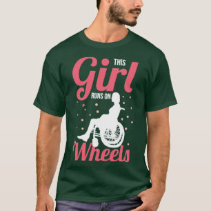 T-shirt Handicap Paraplégique Paraplégie Cette Fille Fonct