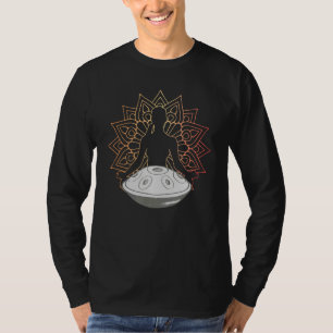 T-shirt Handpan Instrument de musique Mindfulness Yoga Med