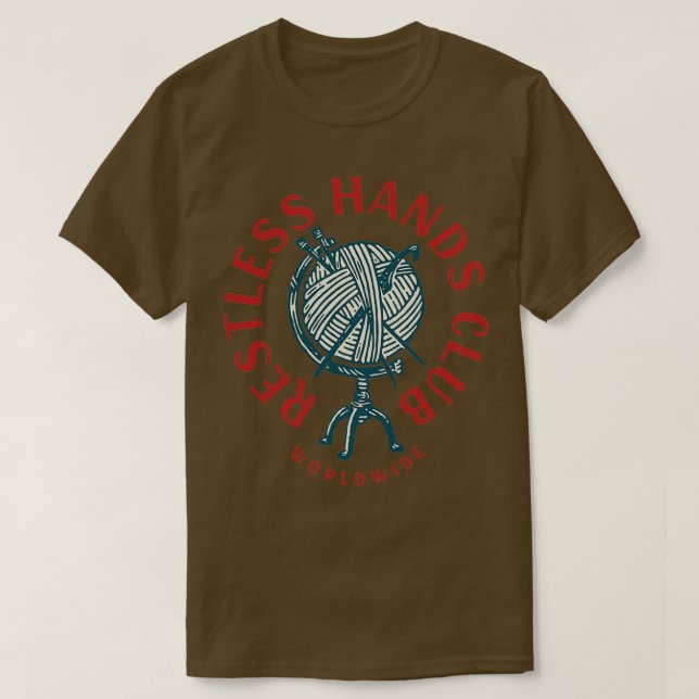 T-shirt Hands Club 2 Rouge (Design devant)
