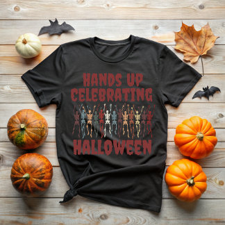 T-shirt Hands Up Celebrating Halloween