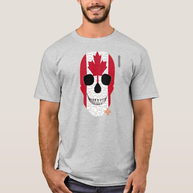T-shirt HANDSKULL Canada de base B2 (Devant)