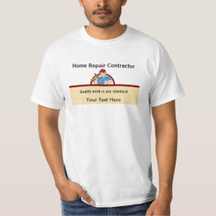T-shirt Handyman Contractant Home Réparateur Carpenter
