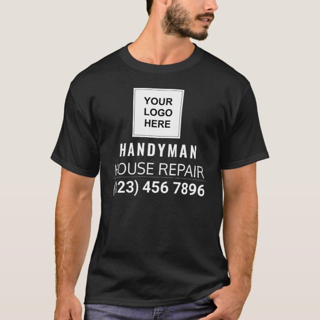 T-shirt Handyman Services d'entreprise de réparation de ma (Devant)