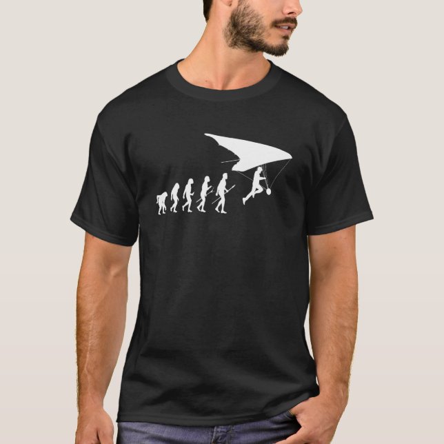 T-shirt Hang Glider Evolution Pour Hang Glider (Devant)