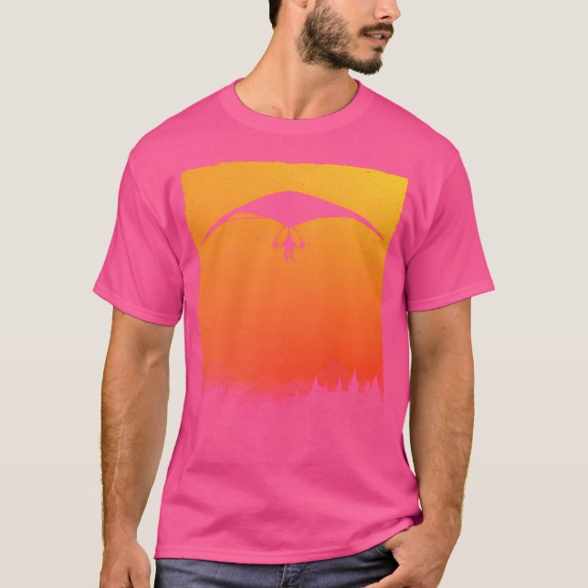T-shirt Hang Glider Hang Gliding Lover (Devant)