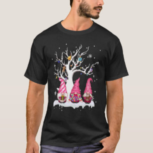 T-shirt Hangin Avec Mes Gnomes Noël Correspondant Famille