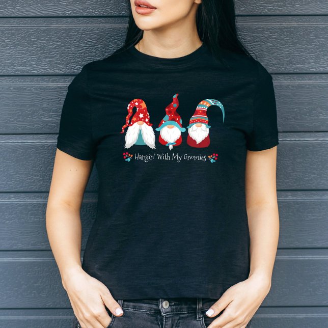 T-shirt Hangin avec mes Gnomies mignonnes vacances moderne (Créateur téléchargé)
