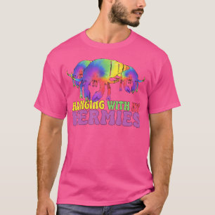 T-shirt Hanging with My Hermies Funny Rainbow Hermit Crab