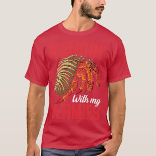 T-shirt Hanginx27 Avec Ma Chemise Hermite Chemise Crabe He