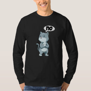 T-shirt Hangover de chat grève désagrément Zero Bock Pas d
