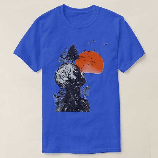 T-shirt Hangovers Alans Men Tree Halloween  (Design devant)