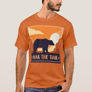 T-shirt Hank Le réservoir Californie Ours Lac Tahoe Oears 