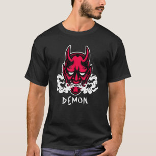 T-shirt Hannya Oni Demon Japon Esthétique Edgy Streetwear