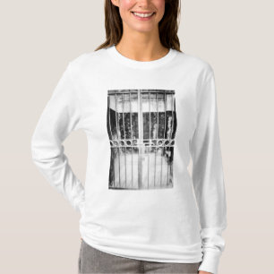 T-shirt Hanoi Viêt Nam, détail d'une cellule de la prison