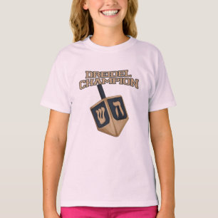 T-shirt Hanoukka Fun Dreidel Champion de la nouveauté T-sh
