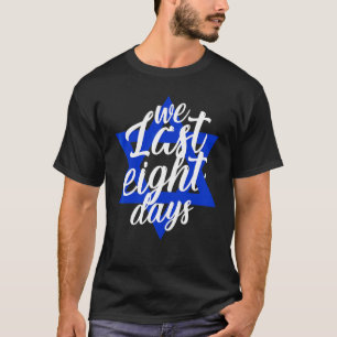 T-shirt Hanoukka Light Festival Nous Derniers huit jours