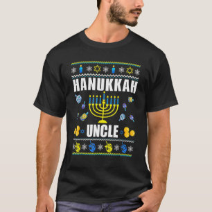 T-shirt Hanoukka Uncle Jew Chanukah Ugly Sweater Pajamas